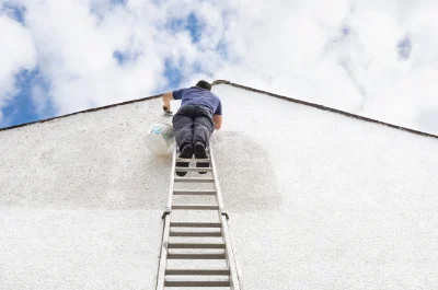 Peinture extérieure à Joyeuse — façades et ravalement